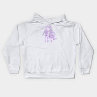 Man, Woman, Vain Youth (9) Kids Hoodie